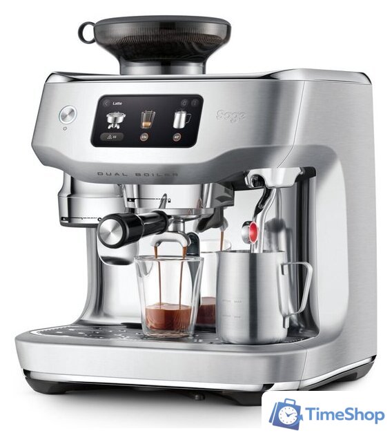 Рожковая кофеварка Sage Oracle Dual Boiler SES995BSS - Изображение №3 — Интернет-магазин Time-Shop
