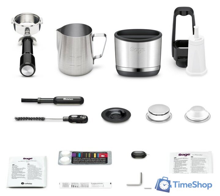 Рожковая кофеварка Sage Oracle Dual Boiler SES995BSS - Изображение №9 — Интернет-магазин Time-Shop