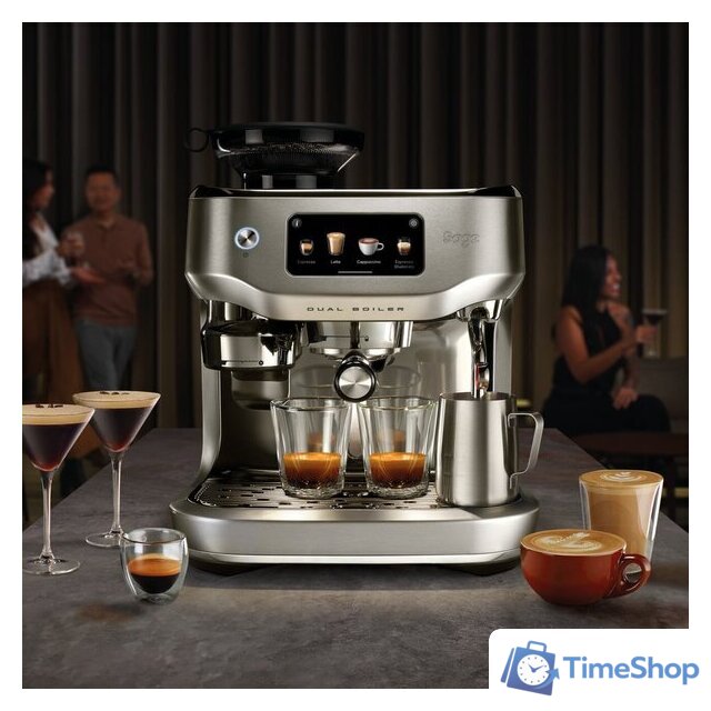 Рожковая кофеварка Sage Oracle Dual Boiler SES995BSS - Изображение №10 — Интернет-магазин Time-Shop