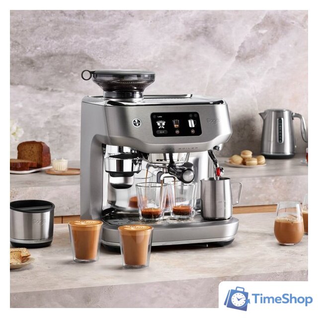 Рожковая кофеварка Sage Oracle Dual Boiler SES995BSS - Изображение №12 — Интернет-магазин Time-Shop