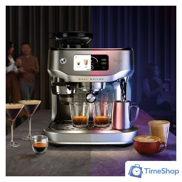 Рожковая кофеварка Sage Oracle Dual Boiler SES995BSS - Изображение №11 — Интернет-магазин Time-Shop