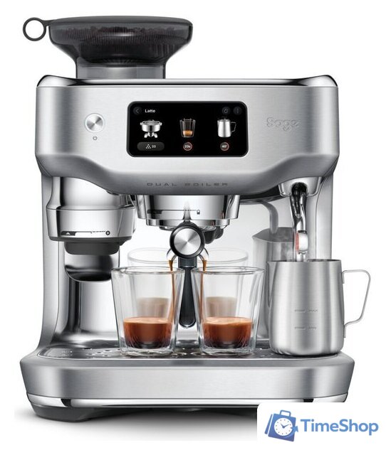 Рожковая кофеварка Sage Oracle Dual Boiler SES995BSS - Изображение №1 — Интернет-магазин Time-Shop