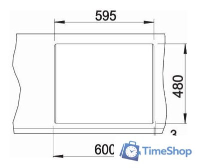 Кухонная мойка Blanco Metra 6 525922 (черный) - Изображение №3 — Интернет-магазин Time-Shop