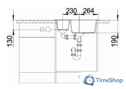 Кухонная мойка Blanco Metra 6 525922 (черный) - Изображение №4 — Интернет-магазин Time-Shop