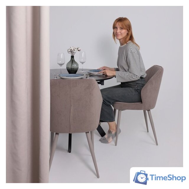 Стул Мамадома Michael (b05 Latte Lux/капучино) - Изображение №2 — Интернет-магазин Time-Shop