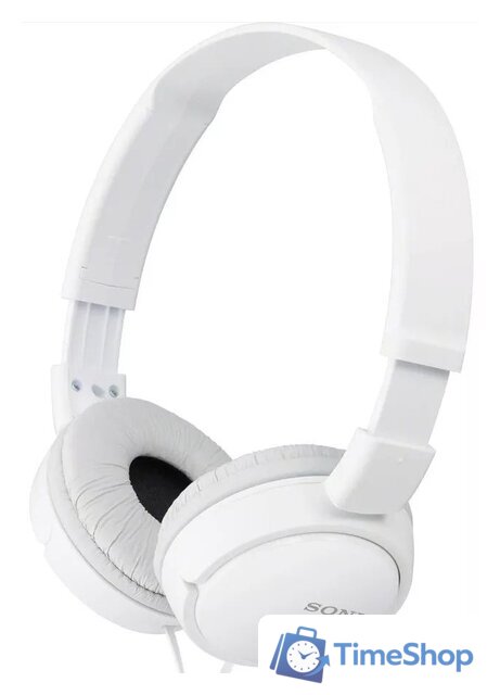 Наушники Sony MDR-ZX110 (белый) - Изображение №1 — Интернет-магазин Time-Shop