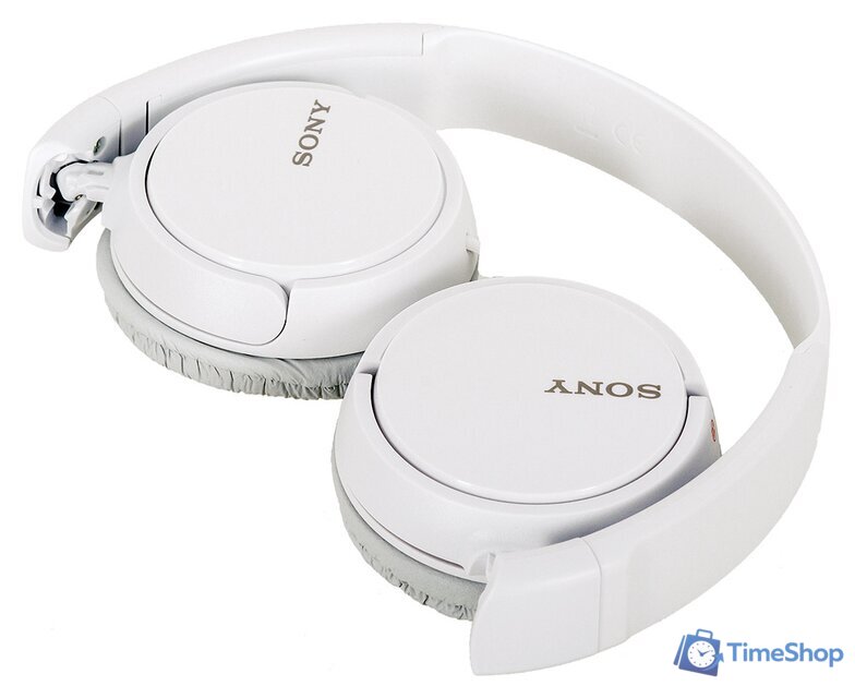 Наушники Sony MDR-ZX110 (белый) - Изображение №3 — Интернет-магазин Time-Shop