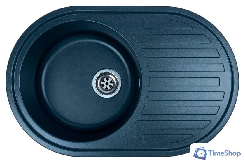 Кухонная мойка Granrus GR-770 K (антрацит) - Изображение №1 — Интернет-магазин Time-Shop