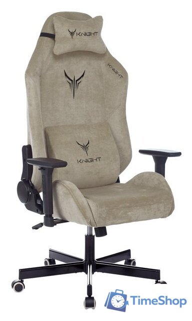 Игровое (геймерское) кресло Knight N1 Fabric Light-21 (бежевый) - Изображение №1 — Интернет-магазин Time-Shop