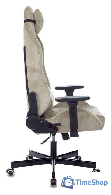 Игровое (геймерское) кресло Knight N1 Fabric Light-21 (бежевый) - Изображение №2 — Интернет-магазин Time-Shop