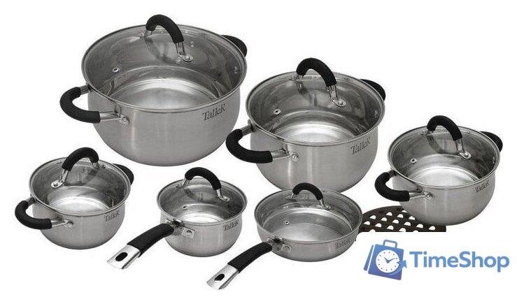 Набор кастрюль Taller TR-11047 + набор ножей - Изображение №7 — Интернет-магазин Time-Shop