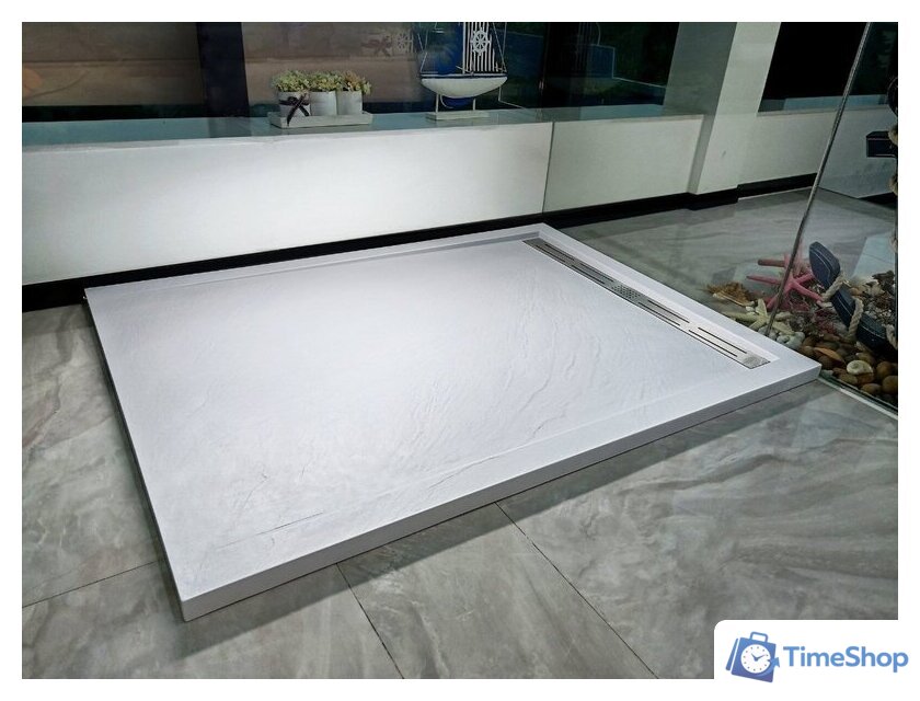 Душевой поддон WeltWasser TRS 14080 Stone-WT 140x80 - Изображение №6 — Интернет-магазин Time-Shop