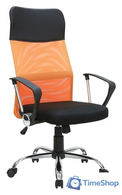 Офисное кресло Mio Tesoro Монте AF-C9767 (черный/оранжевый) - Изображение №1 — Интернет-магазин Time-Shop