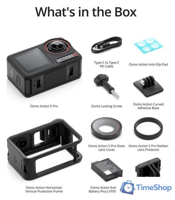 Экшен-камера DJI Osmo Action 5 Pro Adventure Combo - Изображение №14 — Интернет-магазин Time-Shop