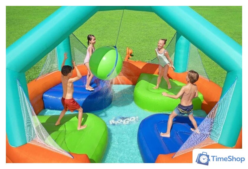 Игровой центр  Bestway Dodge & Drench 53383 (450х450х268) - Изображение №8 — Интернет-магазин Time-Shop