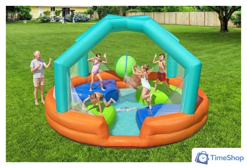 Игровой центр  Bestway Dodge & Drench 53383 (450х450х268) - Изображение №7 — Интернет-магазин Time-Shop