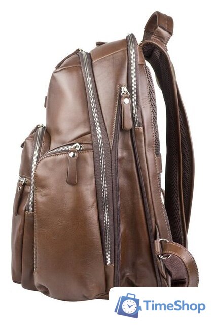 Городской рюкзак Carlo Gattini Premium Bertario 3102-53 (коричневый) - Изображение №3 — Интернет-магазин Time-Shop