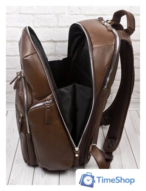 Городской рюкзак Carlo Gattini Premium Bertario 3102-53 (коричневый) - Изображение №10 — Интернет-магазин Time-Shop