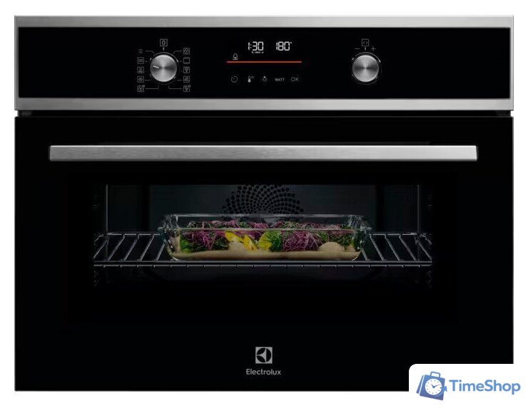 Электрический духовой шкаф Electrolux CombiQuick 600 EVL6E49X - Изображение №1 — Интернет-магазин Time-Shop