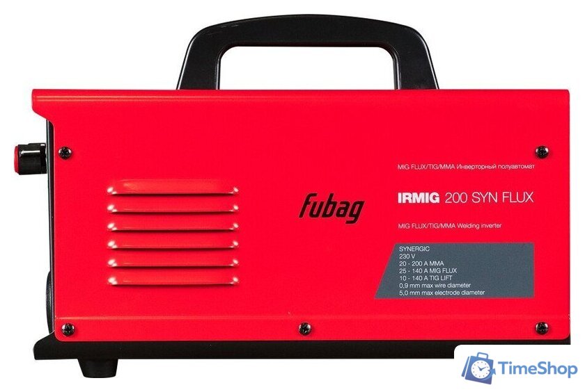 Сварочный инвертор Fubag IRMIG 200 Syn Flux - Изображение №6 — Интернет-магазин Time-Shop