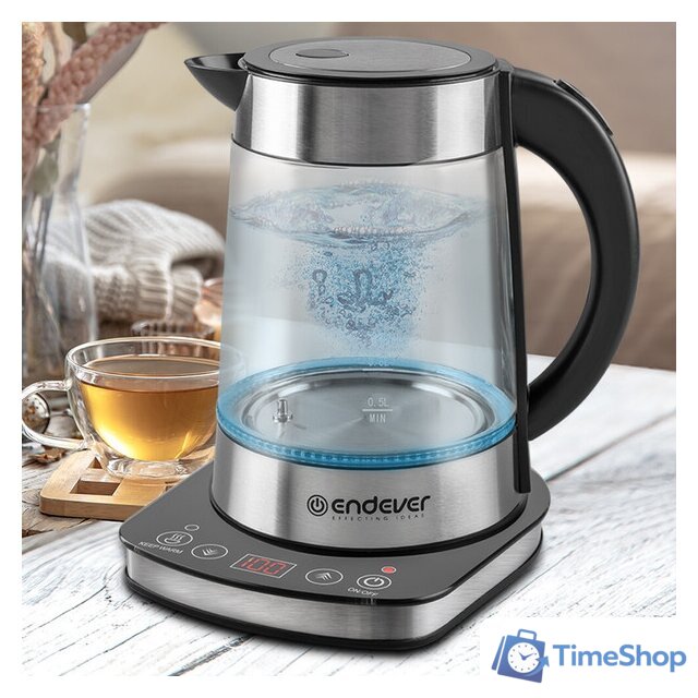Электрический чайник Endever Skyline KR-367G - Изображение №12 — Интернет-магазин Time-Shop