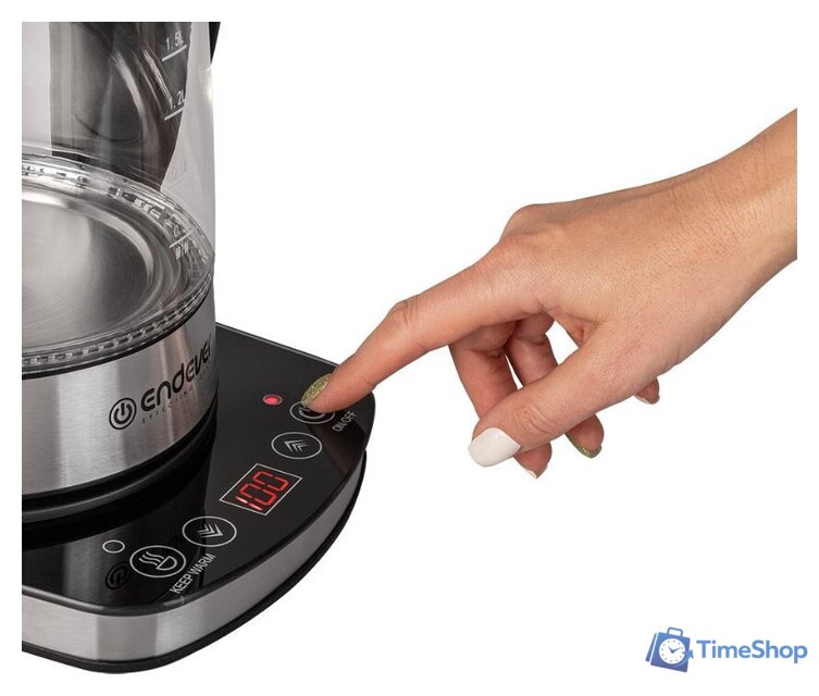 Электрический чайник Endever Skyline KR-367G - Изображение №8 — Интернет-магазин Time-Shop