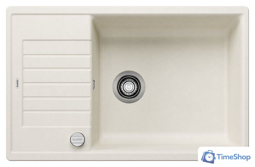 Кухонная мойка Blanco Zia XL 6 S Compact 527213 (мягкий белый, клапан-автомат) - Изображение №1 — Интернет-магазин Time-Shop