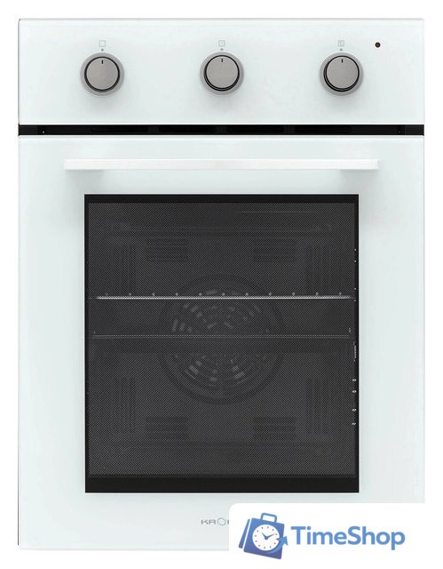 Электрический духовой шкаф Krona Lyra 45 WH - Изображение №1 — Интернет-магазин Time-Shop