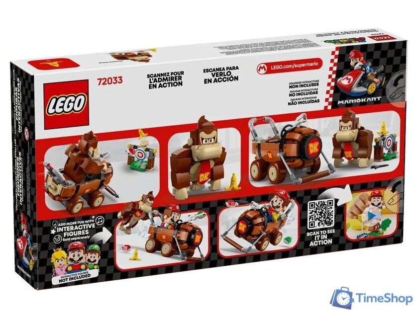 Конструктор LEGO Mario Kart Донки Конг и ДК Джамбо 72033 - Изображение №2 — Интернет-магазин Time-Shop