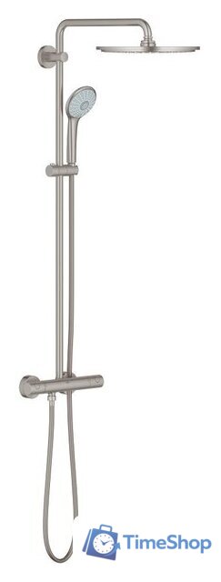 Душевая система  Grohe Euphoria System 310 26075DC0 (сталь) - Изображение №1 — Интернет-магазин Time-Shop