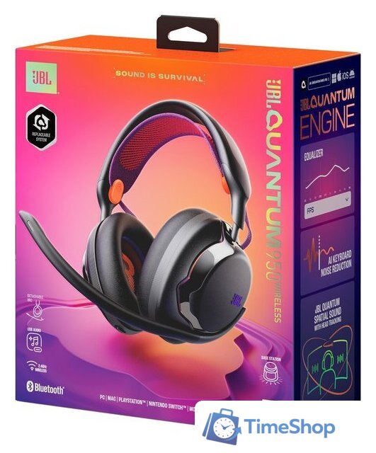 Наушники JBL Quantum 950 (черный) - Изображение №13 — Интернет-магазин Time-Shop
