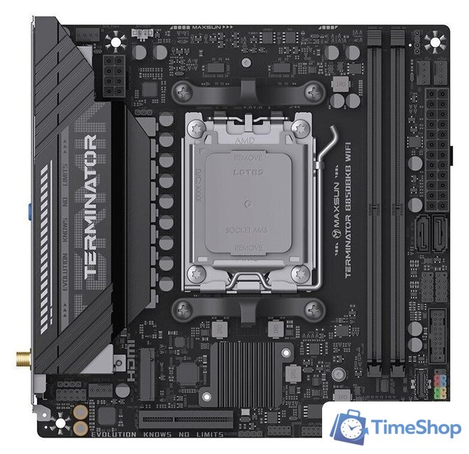 Материнская плата Maxsun Terminator B850BKB WiFi - Изображение №1 — Интернет-магазин Time-Shop