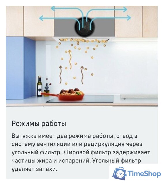 Кухонная вытяжка MAUNFELD Domina 60 (белый) - Изображение №15 — Интернет-магазин Time-Shop