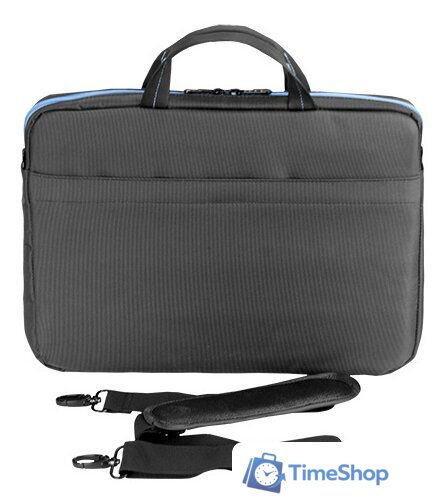 Сумка Continent CC-205 (серый/голубой) - Изображение №3 — Интернет-магазин Time-Shop