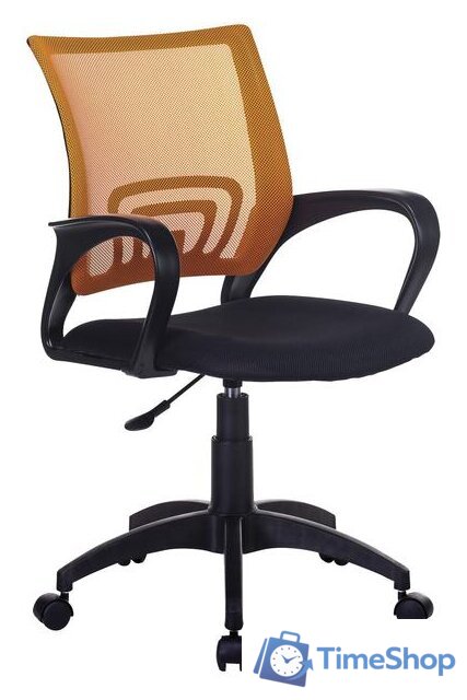 Офисное кресло Бюрократ CH-695NLT (черный/оранжевый) - Изображение №1 — Интернет-магазин Time-Shop
