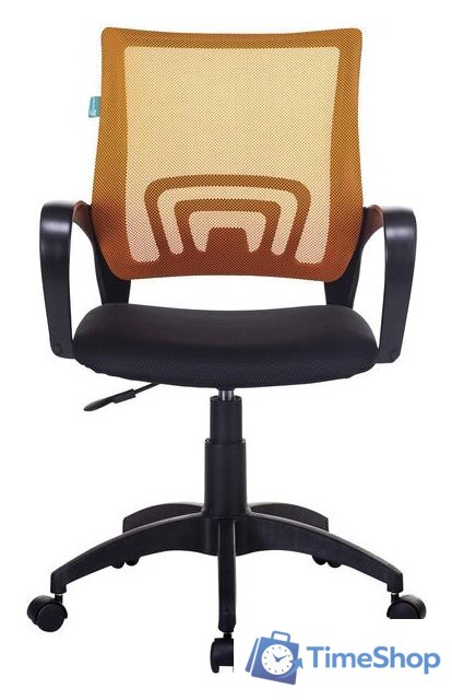 Офисное кресло Бюрократ CH-695NLT (черный/оранжевый) - Изображение №2 — Интернет-магазин Time-Shop