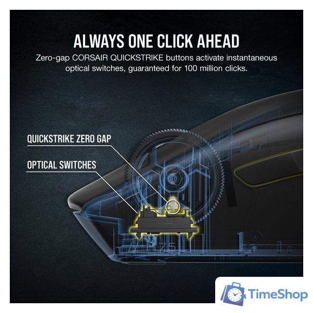 Игровая мышь Corsair M75 Wireless RGB - Изображение №5 — Интернет-магазин Time-Shop