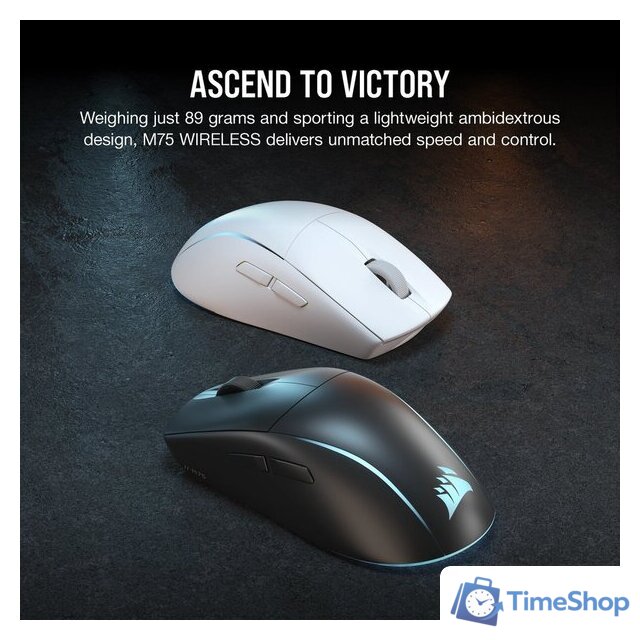 Игровая мышь Corsair M75 Wireless RGB - Изображение №2 — Интернет-магазин Time-Shop