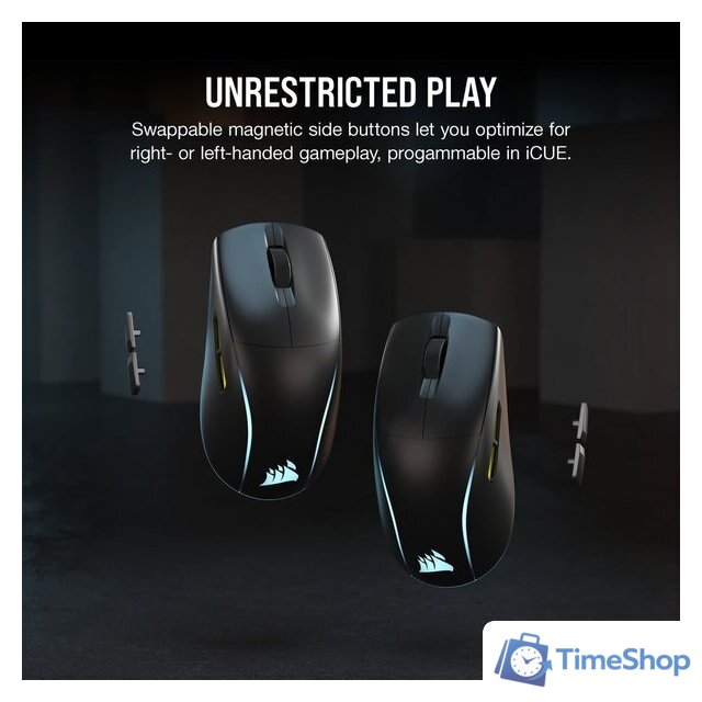 Игровая мышь Corsair M75 Wireless RGB - Изображение №4 — Интернет-магазин Time-Shop