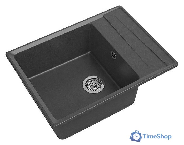 Кухонная мойка GranFest GF-LV-660L (графит) - Изображение №1 — Интернет-магазин Time-Shop