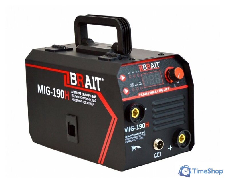 Сварочный инвертор Brait MIG-190H 18.01.032.043 - Изображение №2 — Интернет-магазин Time-Shop