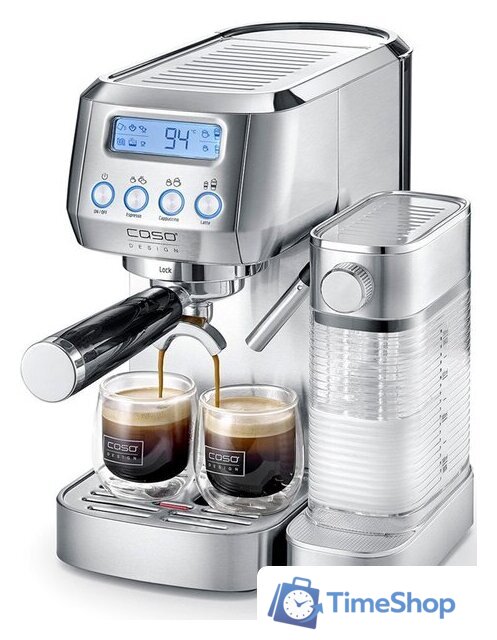 Рожковая кофеварка CASO Espresso Gourmet Latte - Изображение №1 — Интернет-магазин Time-Shop