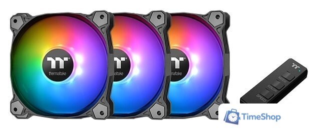 Комплект вентиляторов для корпуса Thermaltake Pure 12 ARGB Sync TT Premium Edition CL-F079-PL12SW-A - Изображение №1 — Интернет-магазин Time-Shop