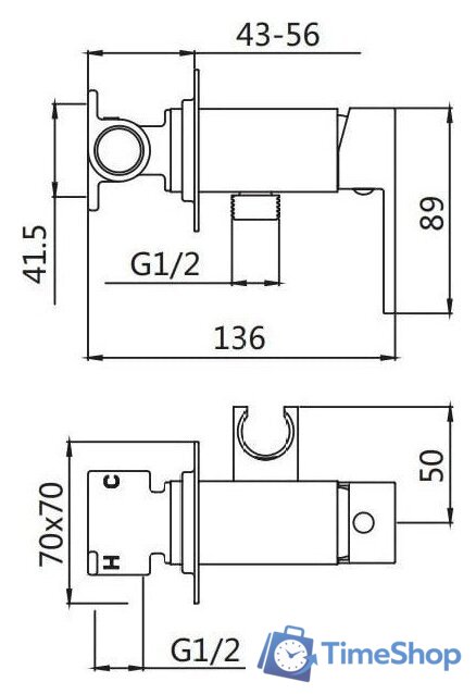 Гигиенический душ Shevanik S127C - Изображение №13 — Интернет-магазин Time-Shop