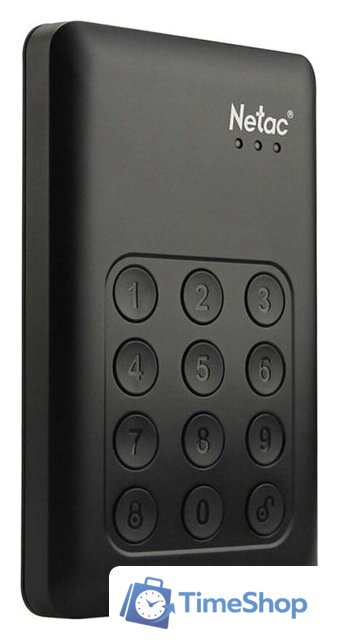 Внешний накопитель Netac K390 2TB NT05K390K-002T-30BK - Изображение №2 — Интернет-магазин Time-Shop
