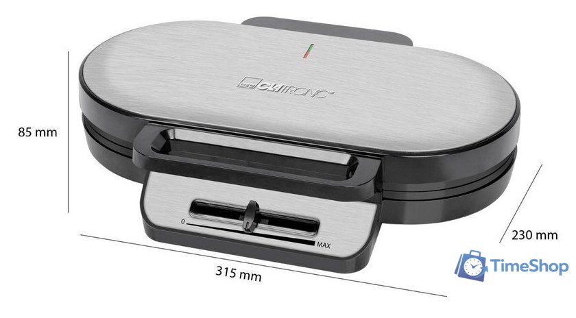 Вафельница Clatronic WA 3745 - Изображение №3 — Интернет-магазин Time-Shop