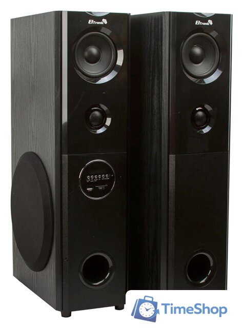 Акустика Eltronic 20-82 Home Sound (черный) - Изображение №1 — Интернет-магазин Time-Shop