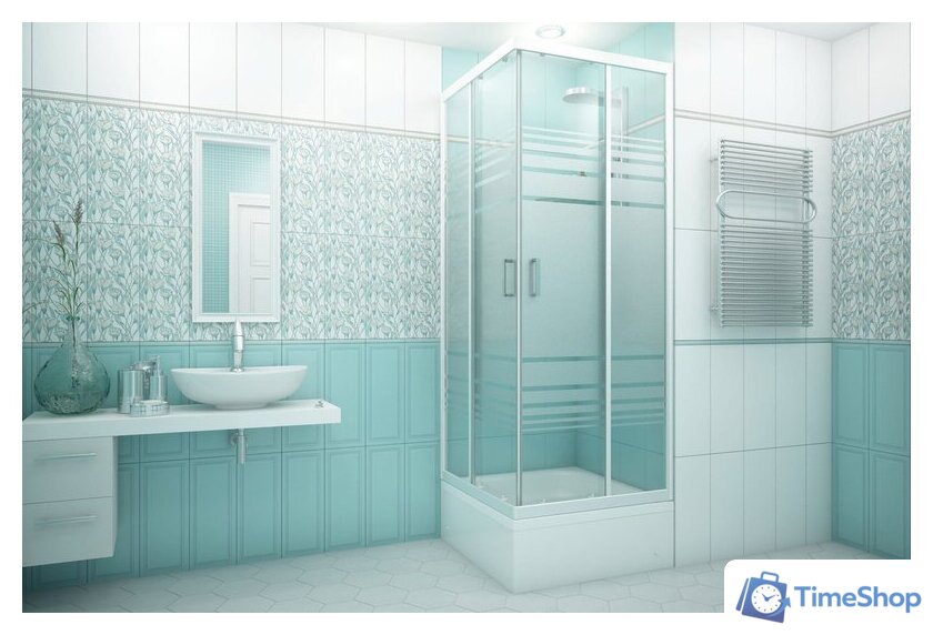 Душевой уголок Метакам Universal 80x80 KKS_016217 (текстурированное стекло) - Изображение №3 — Интернет-магазин Time-Shop