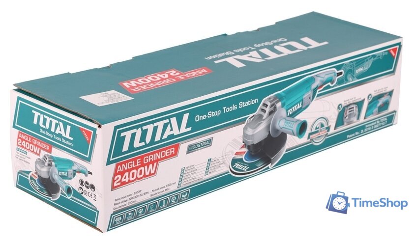 Угловая шлифмашина Total TG1252306 - Изображение №7 — Интернет-магазин Time-Shop