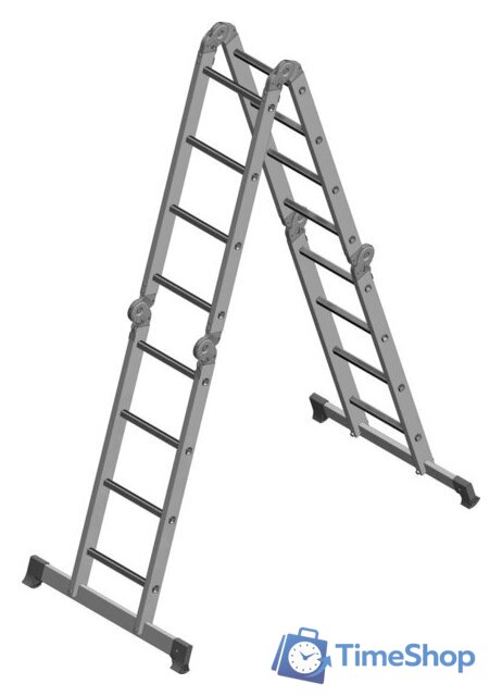 Лестница-трансформер Новая высота NV 132 многофункциональная 4x4 ступени - Изображение №1 — Интернет-магазин Time-Shop